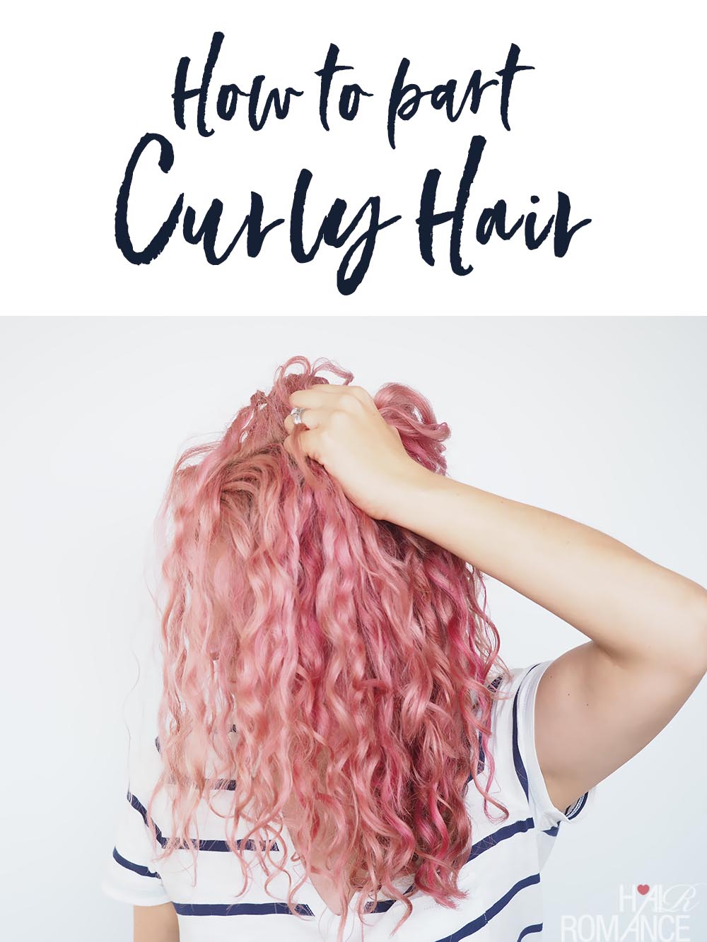 Curly hair styling
