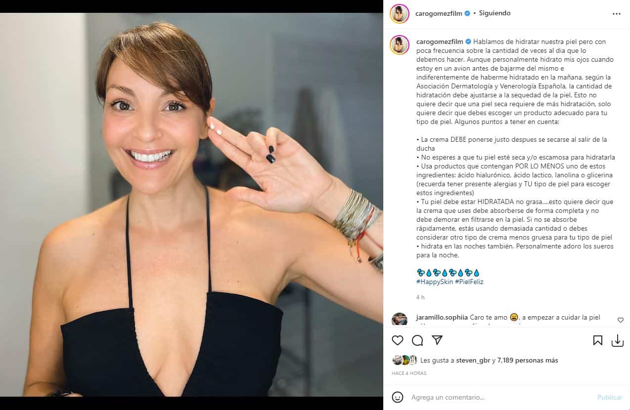 Carolina Gomez Skin Moisture2