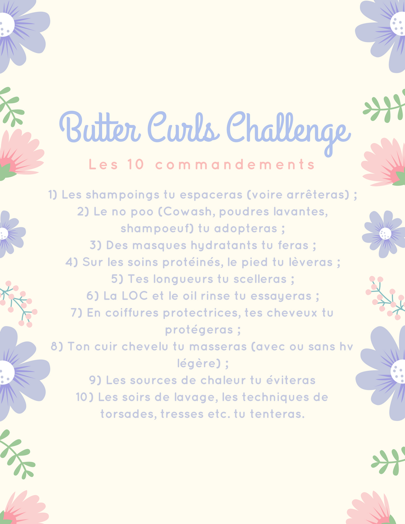 Better Curls Challenge : les commandements