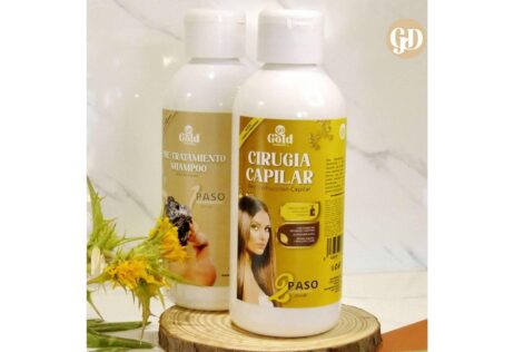 Kit de cirugía capilar para un cabello sano, suave y brillante de Gold DIAMOND