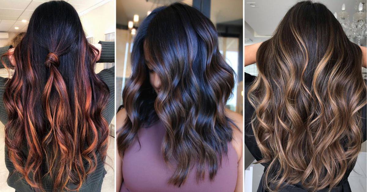 6 tipos de mechas y luces para iluminar el cabello oscuro