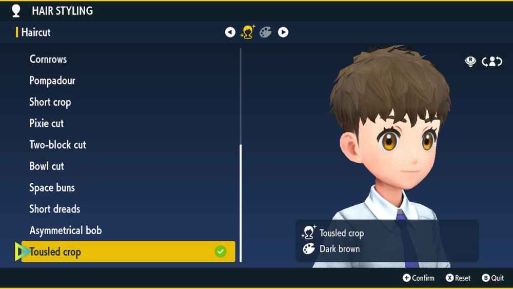 cultivo despeinado en Pokémon Escarlata y Púrpura