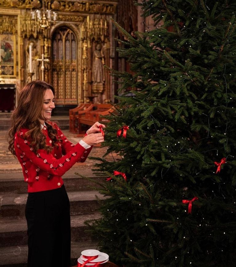 Suelto o recogido, siempre luce el cabello perfecto.  (Foto: IG @princeandprincessofwale)