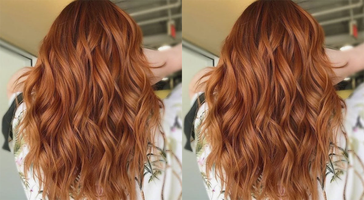 ¿Te tiñeste el cabello con cobre?  Consejos para el cuidado y la apariencia radiante, foto.